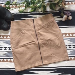 New khaki skirt